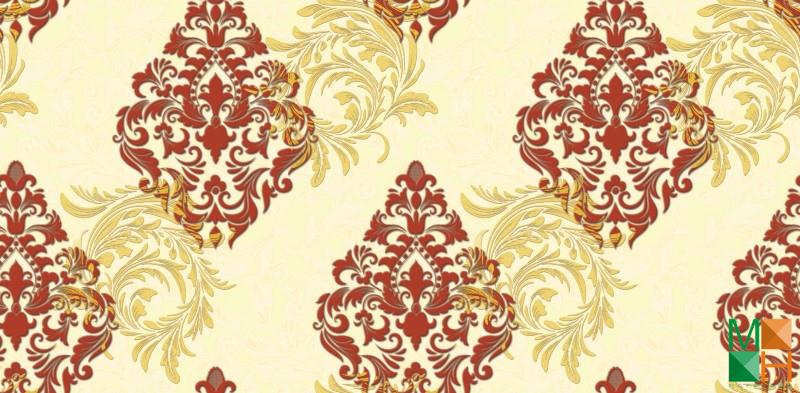 Giấy dán tường Hàn Quốc cổ điển thi công tại Yên Phụ, Tây Hồ, Hà Nội 88112-5