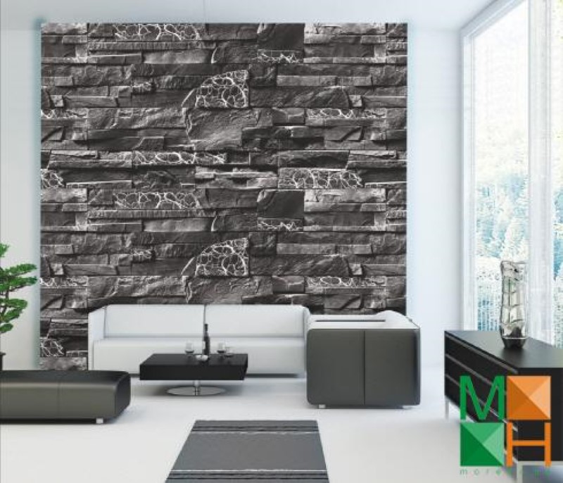 Mẫu giấy dán tường đẹp cho phòng khách sang trọng hơn